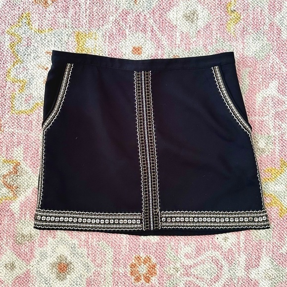 madewell sequin embellished mini skirt - Picture 3 of 6